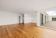 Meisterstück moderner Architektur: Penthouse mit 230m2 Terrasse & Wasserblick