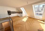 PROVISIONSFREI - ERSTBEZUG - Exklusive Dachgeschossmaisonette mit Dachterrasse, Pool und Deckenkühlung in RUHELAGE!