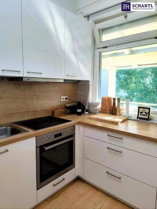 Zwischen Stadtleben und Erholung! Exklusive Dachgeschoss-Maisonette Wohnung mit wunderschöner Einbauküche und Süd-Ausrichtung - hell, modern & hochwertig!