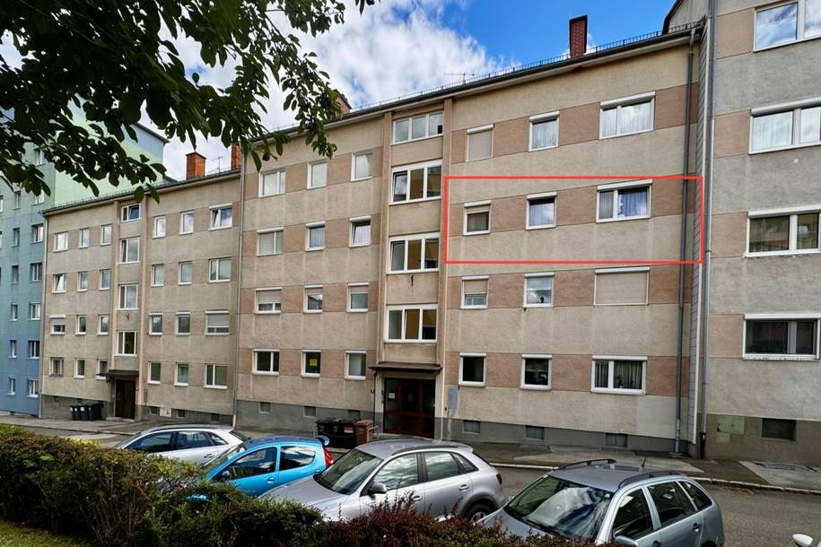 "KAUFANBOT VORHANDEN" Sonnige zentrumsnahe, ruhige 3-Zimmer-Wohnung mit Loggia und traumhaftem Ausblick, Wohnung-kauf, 69.000,€, 8740 Murtal