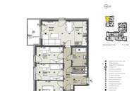 Erstbezug: Moderne 4-Zimmer-Wohnung mit Balkon und durchdachter Raumaufteilung