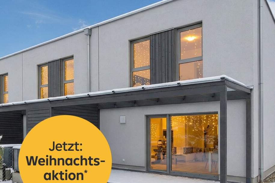 EINMALIGE WEIHNACHTSAKTION BIS 24.12.2025 - hochwertiges Reihenhaus inklusive Parkplatz - provisionsfrei, belagsfertig, in Krems-Gneixendorf, Haus-kauf, 413.000,€, 3500 Krems an der Donau(Stadt)