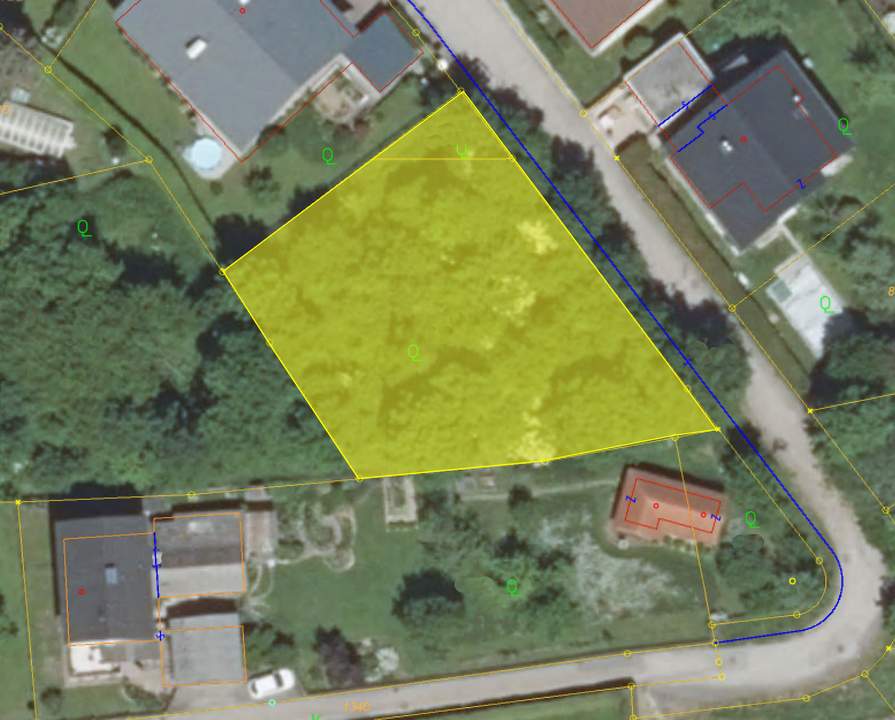 Baugrund ohne Bauzwang in guter Wohnlage