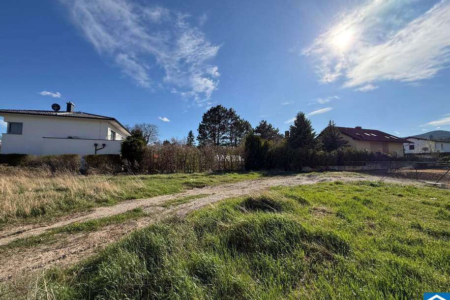 Sonniger Bauplatz mit Fernblick in begehrter Gegend von Baden, Grund und Boden-kauf, 580.000,€, 2500 Baden
