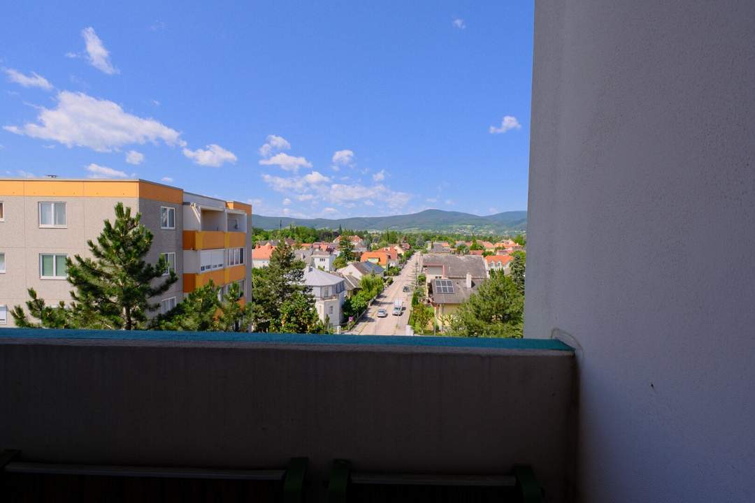 Zentral begehbare Wohnung mit Weitblick