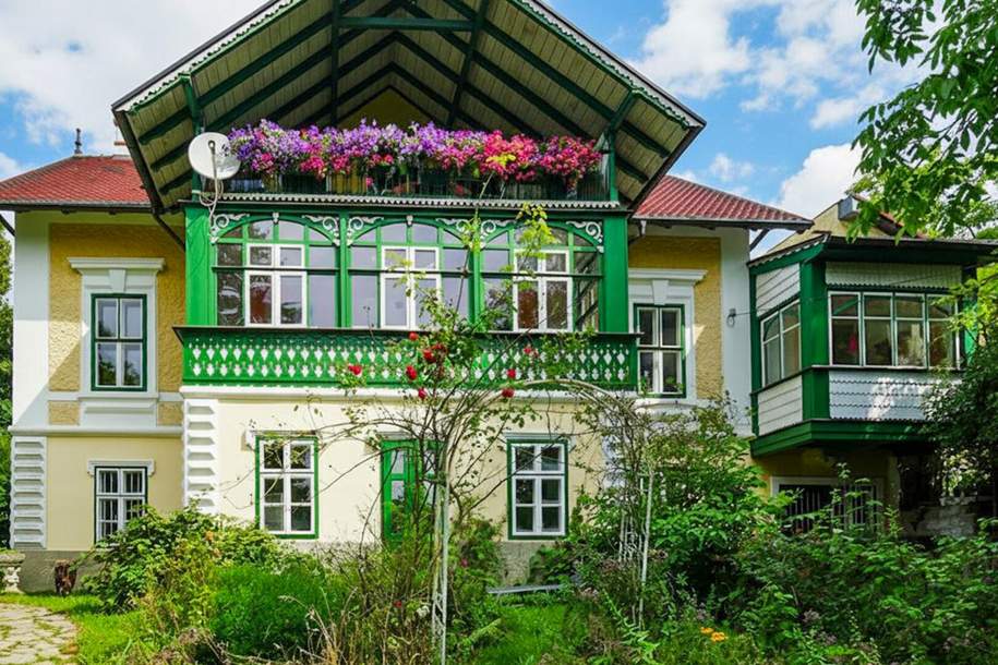 Villen-Etage - auch WG-geeignet- mit Garten in Jahrhunderwendehaus Nähe Bahnhof Tullnerbach, Wohnung-miete, 1.790,00,€, 3013 Sankt Pölten(Land)