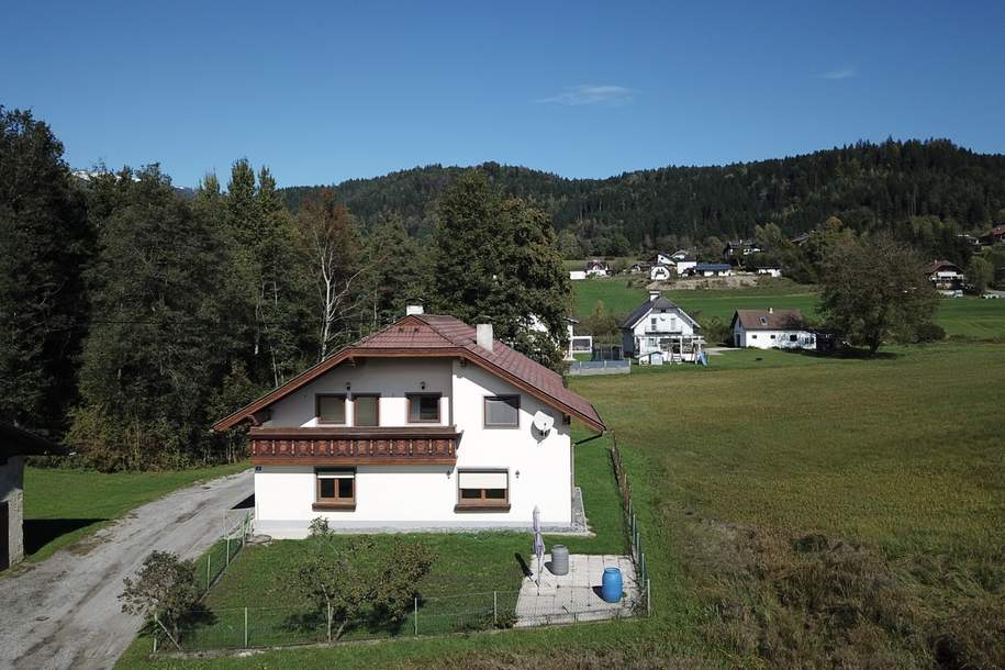 Ruhelage in der Natur: Charmantes Haus mit zwei Wohneinheiten!, Haus-kauf, 498.500,€, 9241 Villach Land