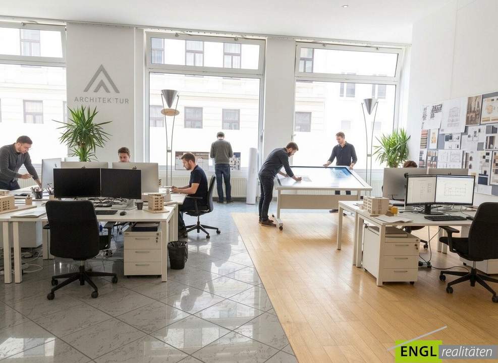 Perfekte Geschäftsadresse! Ordination, Praxis, Geschäftslokal, Büro, Therapie- und Fitness Studio, 55 m2 Wohnbüro und 2 TG Plätze