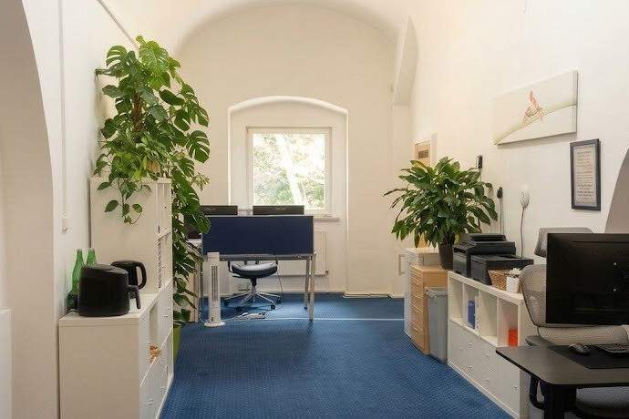 ALL INCLUSIVE MIETE: geräumiges 3-6 Personen Büro + Besprechungsraum! Glasfaser-Internet, Parkplatz etc.! PROVISIONSFREI!, Gewerbeobjekt-miete, 1.950,00,€, 1190 Wien 19., Döbling