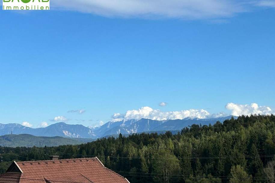 Südhang-Grundstück mit unverbaubarem Fernblick auf die Kärntner Bergwelt, Grund und Boden-kauf, 85.000,€, 9220 Villach Land