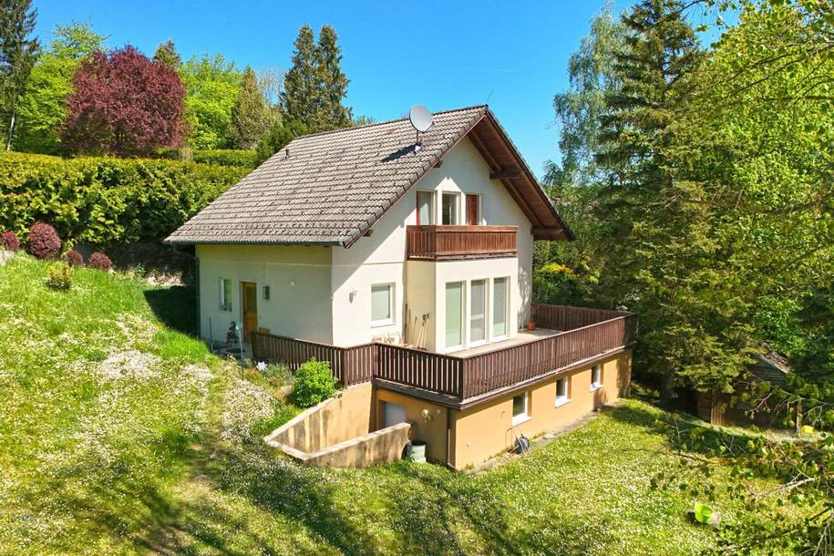 Gepflegtes Haus mit Blick ins Wiental am Sagberg, Haus-kauf, 540.000,€, 3011 Sankt Pölten(Land)
