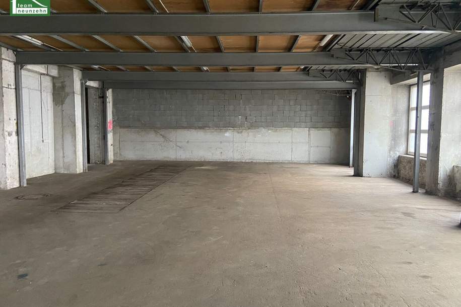 Großzügige Gewerbefläche mit Werkstatthalle, Galerie & Büro – vielseitig nutzbar, Gewerbeobjekt-miete, 7.630,43,€, 1200 Wien 20., Brigittenau