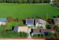 Energieautarkes Leben im Rosental – Bauland, Wohnhaus, Nebengebäude, Hackschnitzelheizung, Fernwärme