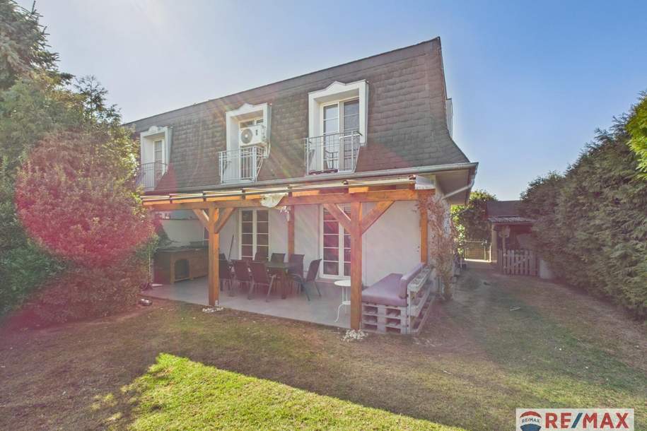 Stilvolles Eckreihenhaus im französischen Landhausstil – durchdacht, charmant und familienfreundlich, Haus-kauf, 430.000,€, 2285 Gänserndorf