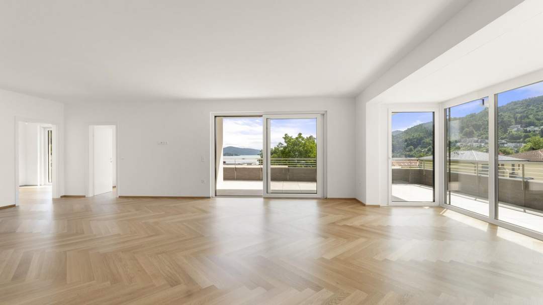 Ihr Sommer. Ihr Penthouse. Ihr Wörthersee-Panorama - Lifestyle am See - Reifnitz - Neubau - bezugsfertig
