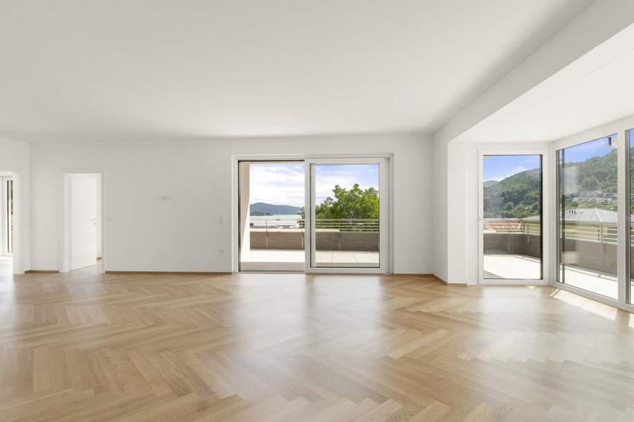 Ihr Sommer. Ihr Penthouse. Ihr Wörthersee-Panorama - Lifestyle am See - Reifnitz - Neubau - bezugsfertig, Wohnung-kauf, 1.750.000,€, 9081 Klagenfurt Land