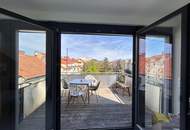 Graz-Zentrum: Ein Wohnjuwel in Bestlage – Großzügige Dachterrasse, Klimaanlage, lichtdurchflutete Räume &amp; unverbaubarer Schlossbergblick