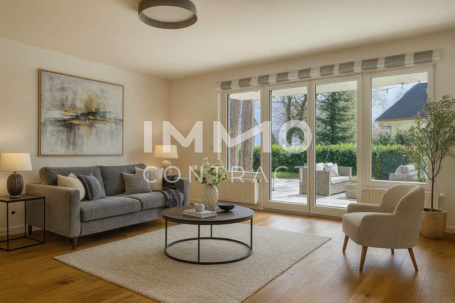ELEGANTE GARTENWOHNUNG MIT GARAGENPLATZ NÄHE KARMELITENKLOSTER DÖBLING!, Wohnung-kauf, 1.115.000,€, 1190 Wien 19., Döbling
