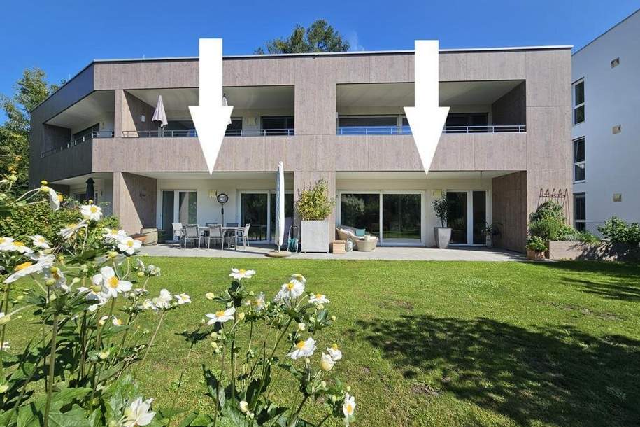 Stilvolle 127m² Gartenwohnung direkt an der Traun, Wohnung-miete, 2.190,00,€, 4810 Gmunden