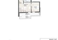 kurz vor Fertigstellung! charmante 2 Zi Dachgeschoßwohnung mit Freifläche in ruhiger Lage_PROVISIONSFREI! Wolsteingasse 51_Stg. 1 / T10