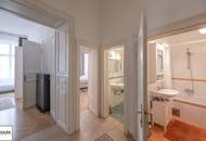 Großzügige 3 Zimmer Altbau-Wohnung mit gemütlicher Innenhof-Terrasse (50m²) &amp; U4-Anbindung - ab 1.10.25 beziehbar!