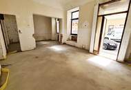 GESCHÄFTSLOKAL, BÜRO ODER LAGER, 77 m2 Altbau im Edelrohbau, 3 Zimmer, Nebenräume, Große Mohrengasse
