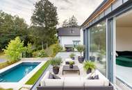 Neuwaldegg Hideaway: Neubau mit Pool, großem Garten & Naturstein