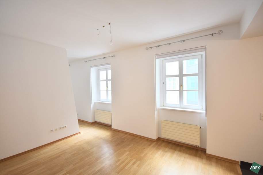 Direkt beim Stephansplatz: Schöner 1,5-Zimmer-Altbau in Ruhelage, Wohnung-miete, 1.494,74,€, 1010 Wien 1., Innere Stadt