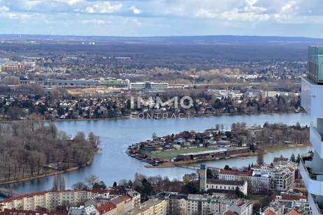 DC2 Tower: Erstbezug mit 14m2 Loggia – Stilvolle 2-Zimmer-Wohnung, Wohnung-miete, 1.100,00,€, 1220 Wien 22., Donaustadt