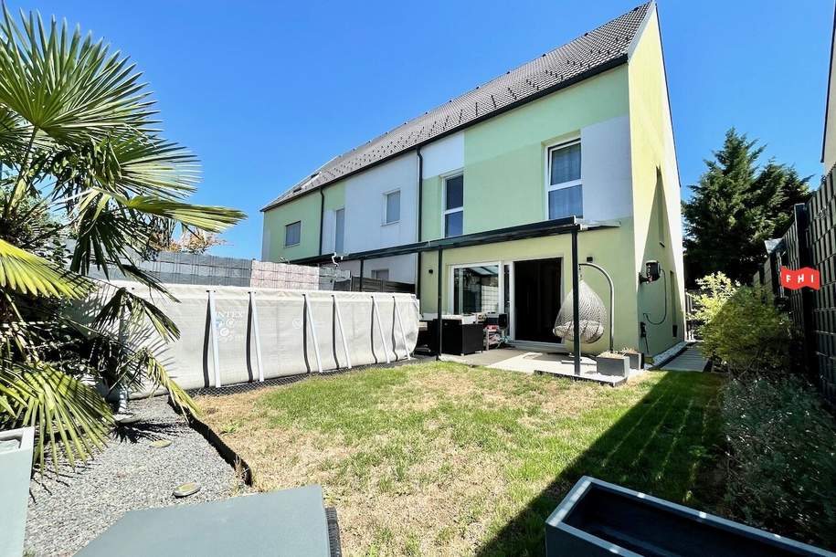 Charmantes 5 Zimmer Eckreihenhaus mit Terrasse, Garten, Photovoltaik &amp; 2 Autoabstellplätzen, Haus-kauf, 440.000,€, 2232 Gänserndorf