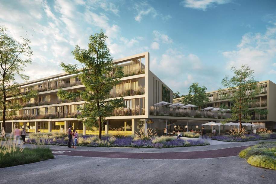 Baueingereichtes Projekt in 2331 Vösendorf, Gewerbeobjekt-kauf, 4.800.000,€, 2331 Mödling