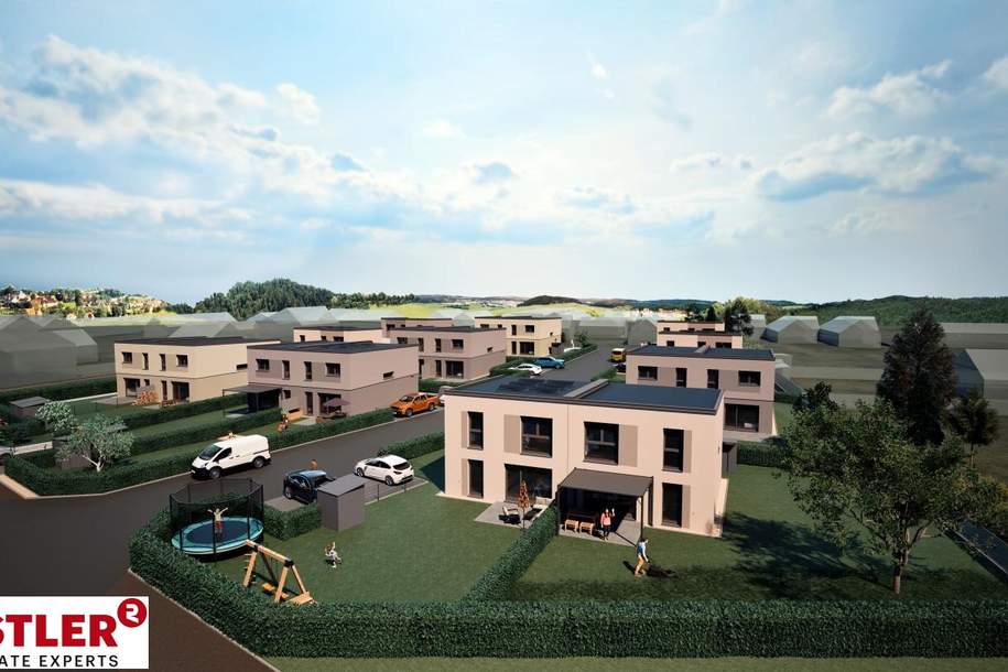 Wohnen vor den Toren Wiens – nachhaltig, modern &amp; PROVISIONSFREI *** Bezug 4. Quartal 2026 ***, Haus-kauf, 583.440,€, 2203 Mistelbach