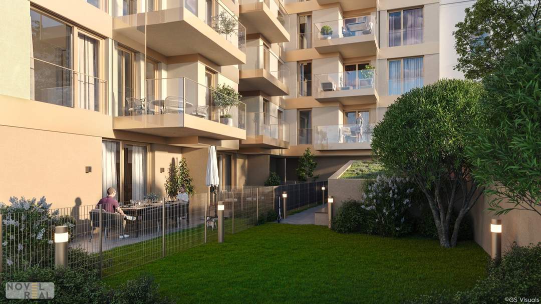 "DONAU PERLE" ERSTBEZUG! 2 ZIMMER-WOHNUNG MIT BALKON UND EXKLUSIVEM PARKBLICK!