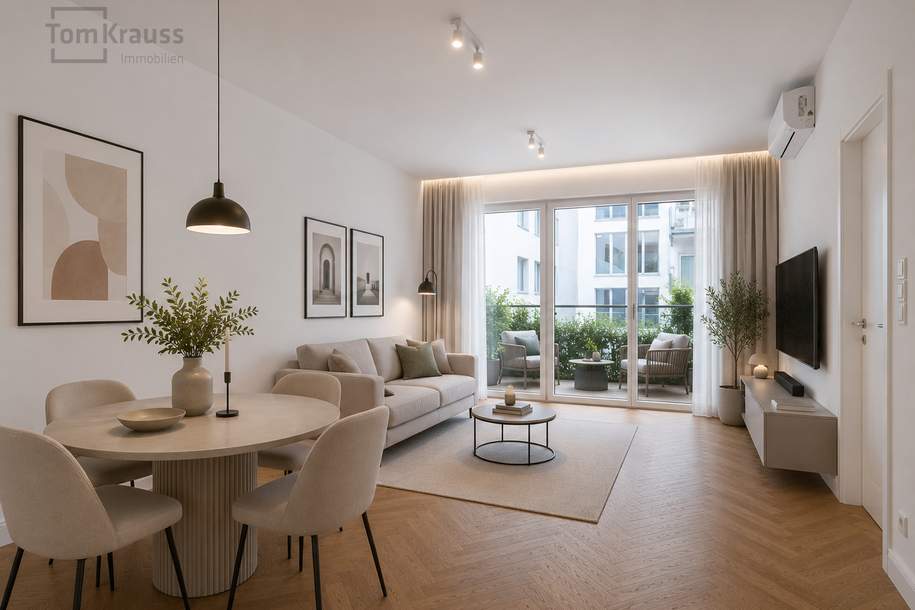 KLIMATISIERTE RUHIGE 3-ZIMMER-WOHNUNG MIT BALKON & LOGGIA IM KARMELITERVIERTEL, Wohnung-kauf, 549.000,€, 1020 Wien 2., Leopoldstadt