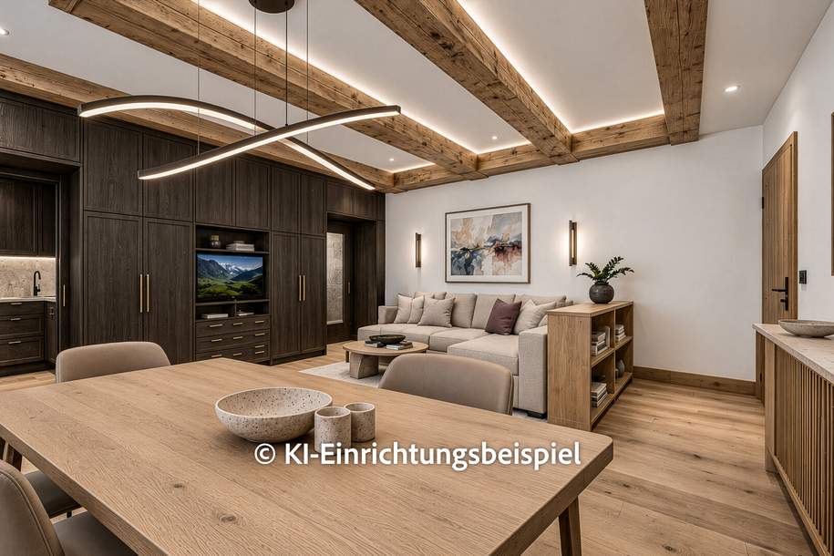 Renditeobjekt - 3-Zimmerwohnung in zentrumsnaher Ruhelage, Wohnung-kauf, 370.000,€, 6370 Kitzbühel
