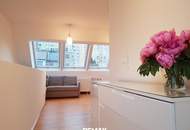 Möblierte 2-Zimmer-Dachgeschosswohnung mit Terrasse nahe U1 Kagran