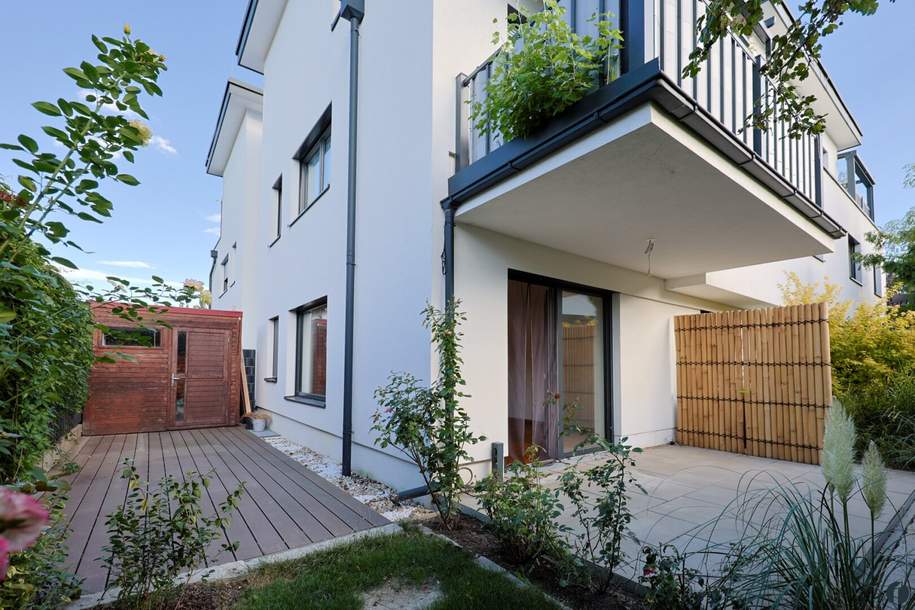 Moderne 3-Zimmer-Gartenwohnung mit zwei Terrassen in Wien-Donaustadt, Wohnung-legalform.mietkauf, 449.000,€, 1220 Wien 22., Donaustadt
