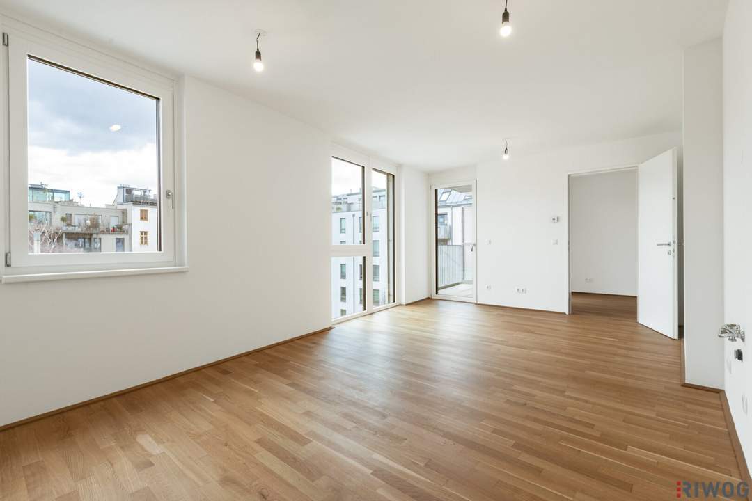 ERSTBEZUG Nähe Alte Donau | Komplett hofseitig | Loggia/Balkon | Fernwärme | TG-Stellplatz optional | Ideal für Anleger oder Eigennutzer | Nachhaltiges Projekt
