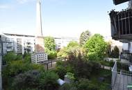 Familienwohnung: Schöne 5-Zimmer-Maisonette-Wohnung mit Balkon und Terrasse direkt an der Donau