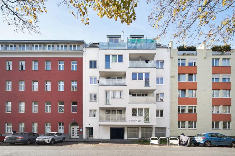 Geschickt aufgeteilte Balkonwohnung im 1.DG – bis 30.06.2025 vermietet, Wohnung-kauf, 199.000,€, 1110 Wien 11., Simmering