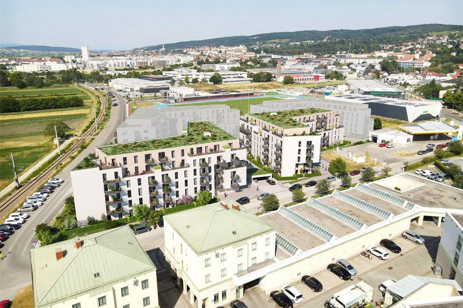 ZIELGERADE Eisenstadt Tür 84 - Anlegerwohnung mit Vertriebsservice, nur EUR 189.000 netto, Wohnung-kauf, 189.000,€, 7000 Eisenstadt(Stadt)