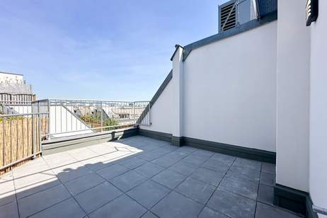 Erstbezug 4-Zimmer Wohnung mit Terrasse im DG, Nähe Wiedner Hauptstraße, Wohnung-kauf, 1.090.000,€, 1040 Wien 4., Wieden