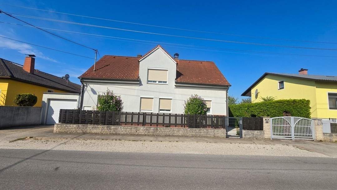 Großzügiges 8-Zi-Haus mit Garten & Garage in Strasshof, Top Lage um 449.000 €!