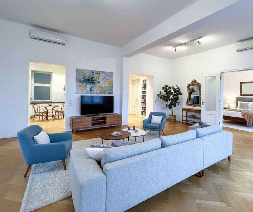 1010! Elegante, klimatisierte 4-Zimmer Wohnung mit 3 Bädern in Toplage!