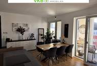 WELS: Klimatisierte 2-Zimmer Neubauwohnung mit imposanter Loggia und Terrasse im begehrten VKB Park Mercurius!