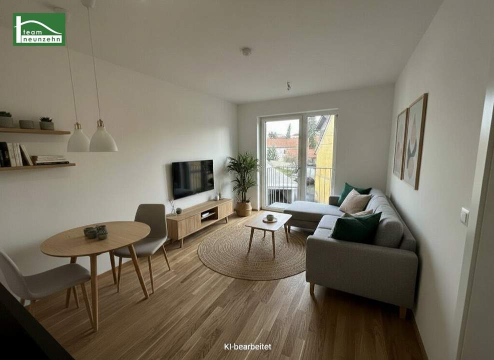 Neuwertige 2-Zimmer-Wohnung in Graz: Moderne Ausstattung mit Balkon - JETZT ANFRAGEN