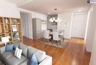 Exklusive Neubau-Maisonette-Wohnungen in einem revitalisiertem Altbauhaus mit Terrasse + effizienter Luftwärmepumpe + Klimaanlage