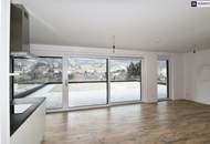 TRAUMHAFTES PENTHOUSE MIT AUSRICHTUNG GEDERSBERG - ENTSPANNUNG PUR!! I ATEMBERAUBENDER AUSBLICK I PERFEKTE VERKEHRSANBINDUNG - Penthouse mit 181,60 m² Dachterrasse! TIEFGARAGENPLÄTZE !