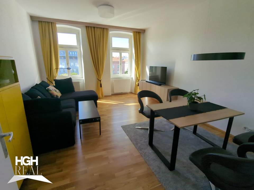 Klein aber Mein - Charmante, vollmöblierte 2-Zimmer-Wohnung zu kaufen