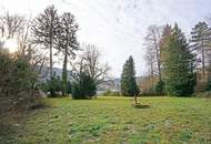 Villen-Baugrund auf Südhang im Pressbaumer Zentrum